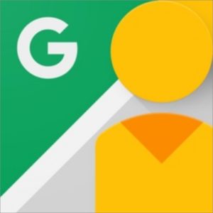 Illustration de l'icône emblématique de Google Street View.